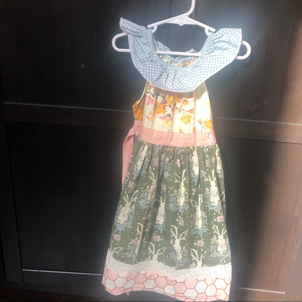 Matilda Jane Platinum Bunny dress